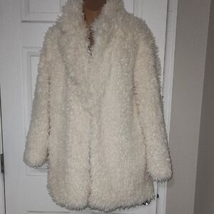 1 Forever 21 Cream Teddy Jacket